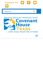 Mobile Screenshot of covenanthousetx.org