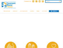 Tablet Screenshot of covenanthousetx.org